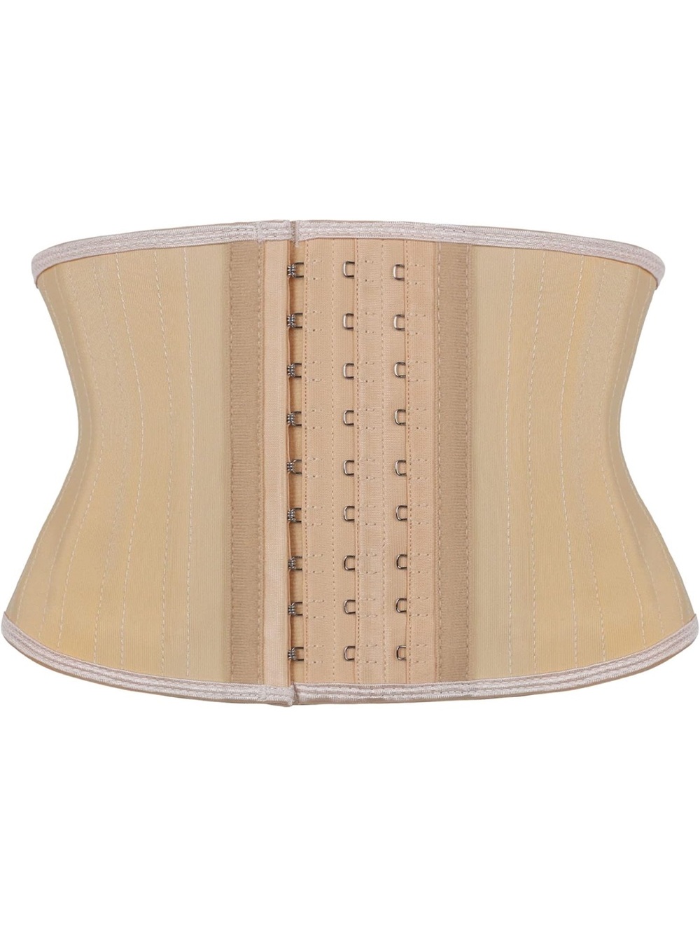 NWT Super Short Torso Waist Trainers Cincher Corset Slimming Latex Girdle Large